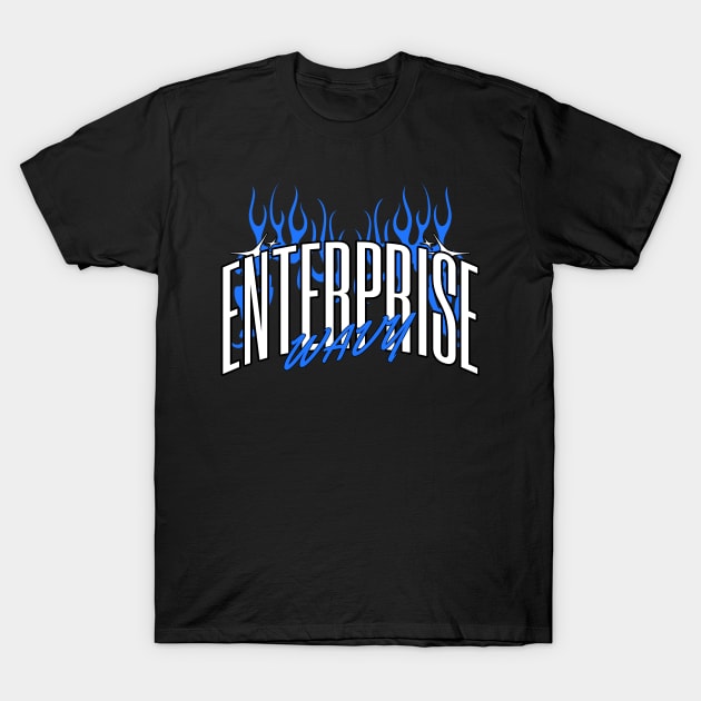 Wavy Enterprise T-Shirt by Catching Waves Apparel